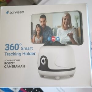Jarvisen Hands free Cell phone holder 360° Smart Tracking Holder